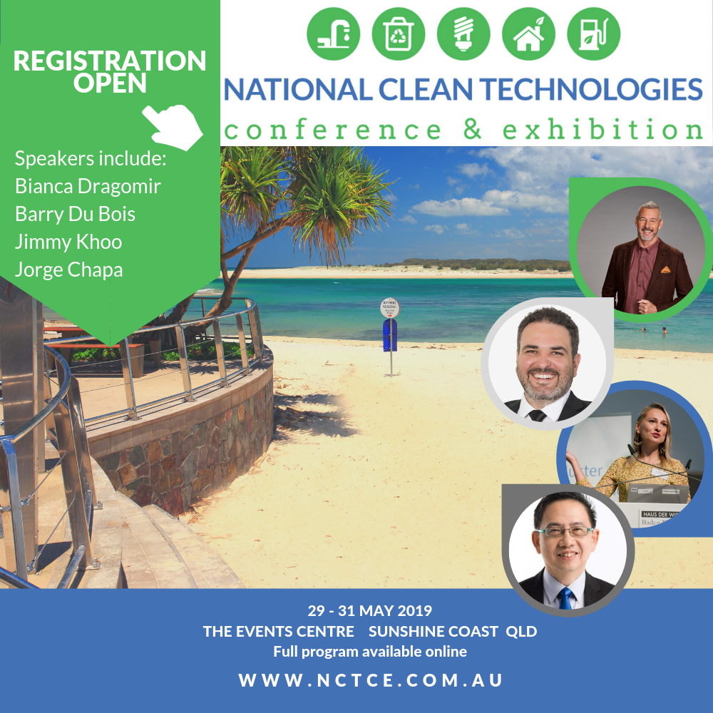 National Clean Technologies Conference & Exhibition @ The Events Centre Caloundra 